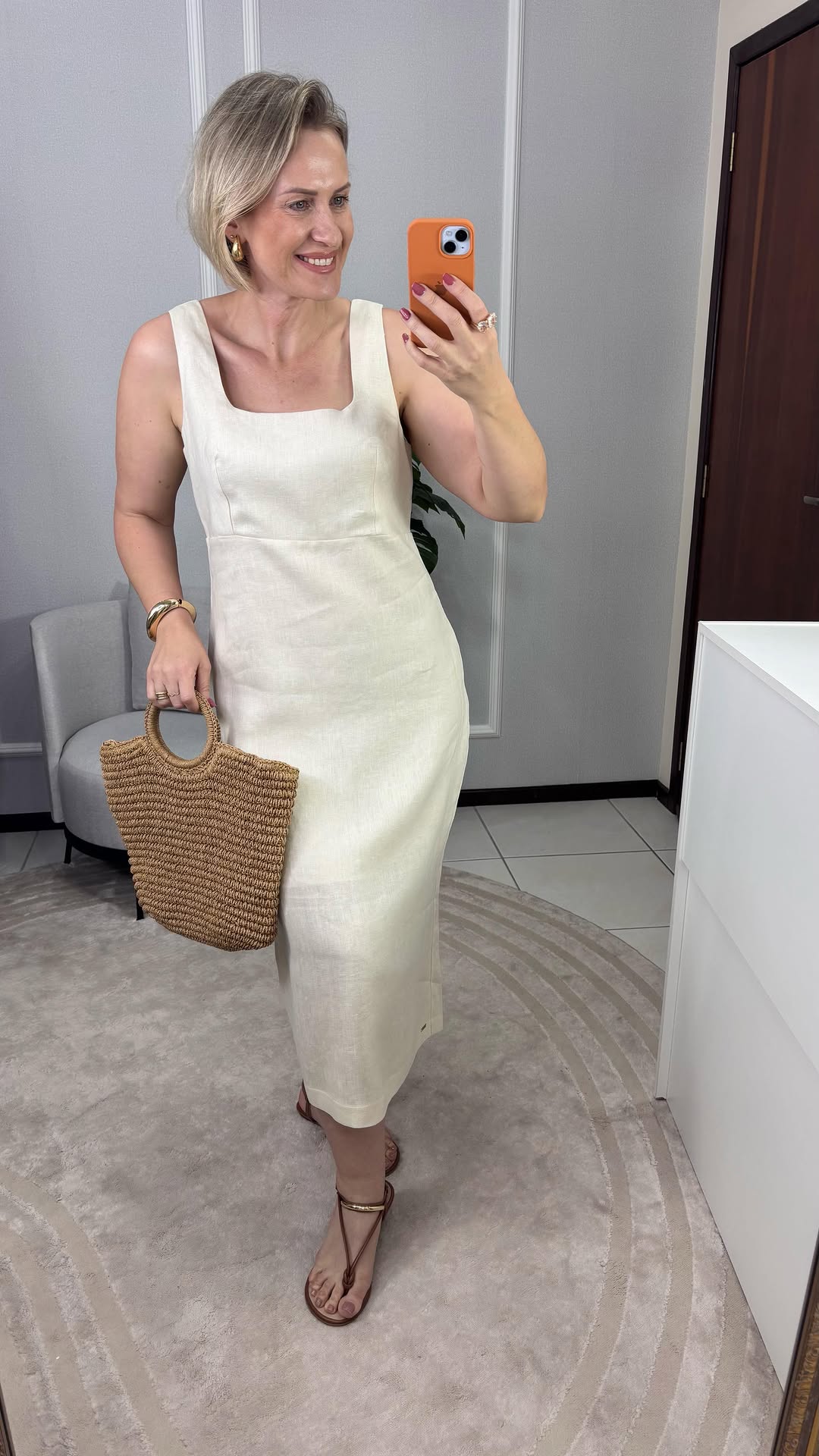 Vestido Alfaiataria Cecília| 100% Linho